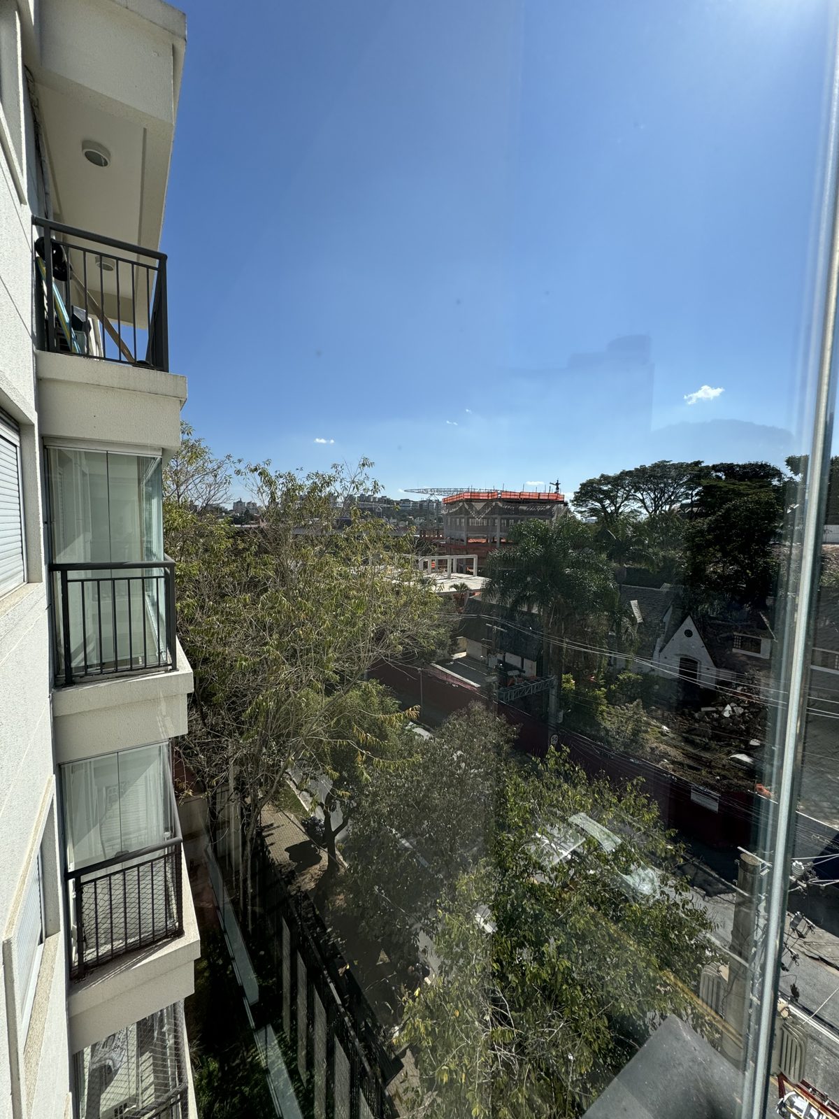 Vista da varanda durante o dia